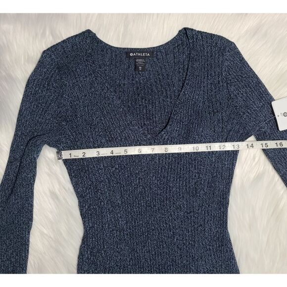 NWT|Athleta Reverie Long Sleeve Sweater Dress, XS - Picture 7 of 11